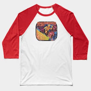 Cartoon Man 5 Baseball T-Shirt